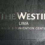 Letras corpóreas (logotipo en alto relieve metálico) - The Westin Lima Hotel & Convention Center