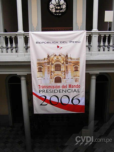 Banner principal - Transmisión del Mando Presidencial 2006