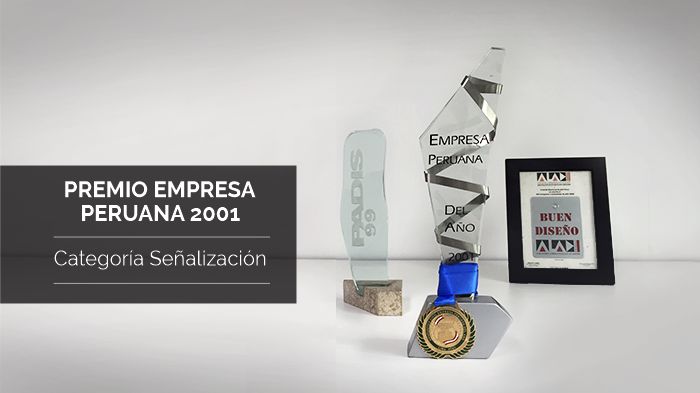Premio Empresa Peruana 2001 - Categoría Señalización